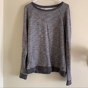 Everlane Marled Grey Sweatshirt. Size M